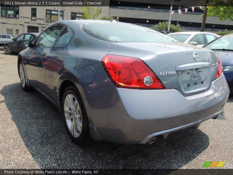 Ocean Gray / Charcoal 2011 Nissan Altima 2.5 S Coupe