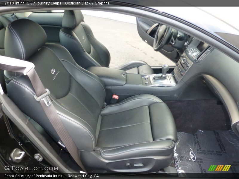 Obsidian Black / Graphite 2010 Infiniti G 37 Journey Coupe