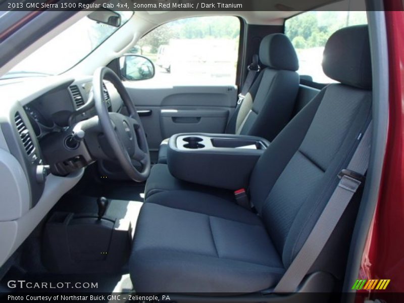 Sonoma Red Metallic / Dark Titanium 2013 GMC Sierra 1500 Regular Cab 4x4