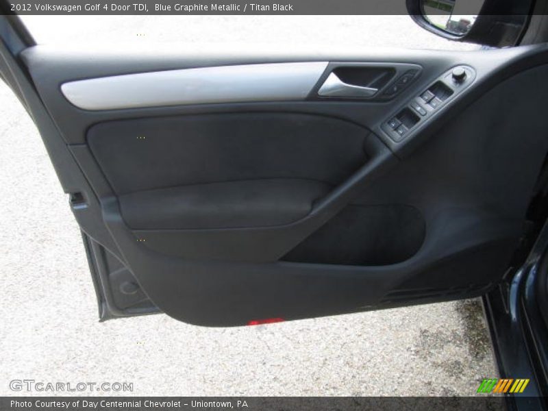 Blue Graphite Metallic / Titan Black 2012 Volkswagen Golf 4 Door TDI