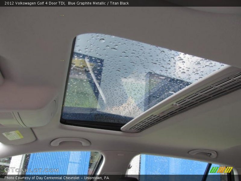 Blue Graphite Metallic / Titan Black 2012 Volkswagen Golf 4 Door TDI