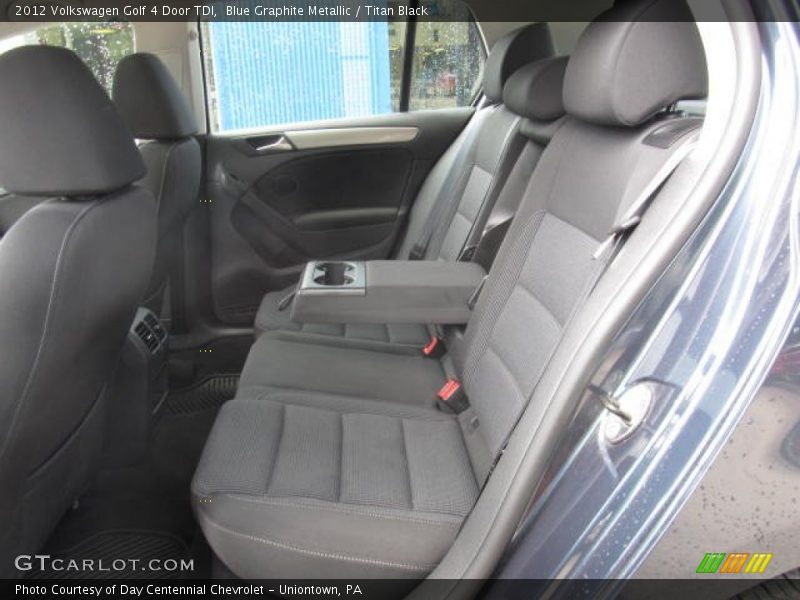 Blue Graphite Metallic / Titan Black 2012 Volkswagen Golf 4 Door TDI