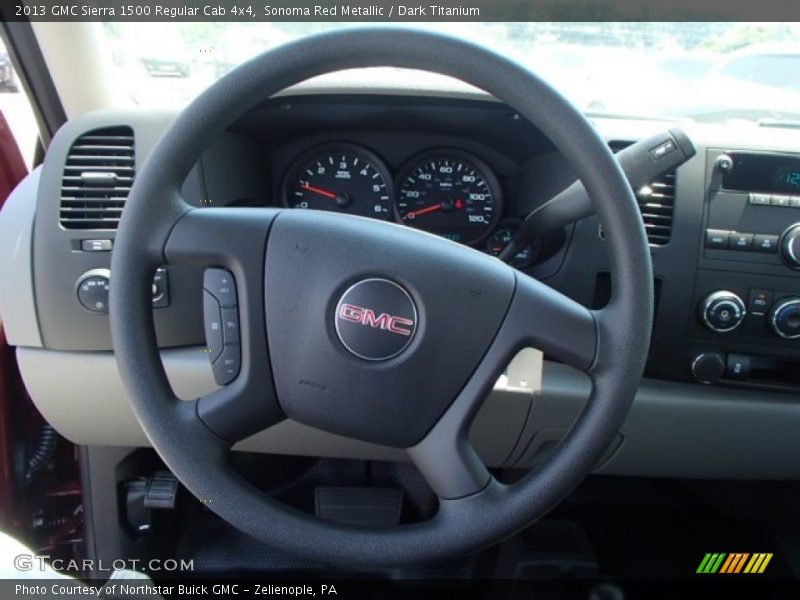 Sonoma Red Metallic / Dark Titanium 2013 GMC Sierra 1500 Regular Cab 4x4