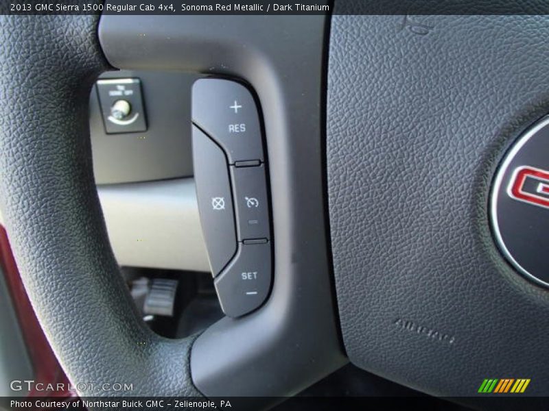 Sonoma Red Metallic / Dark Titanium 2013 GMC Sierra 1500 Regular Cab 4x4
