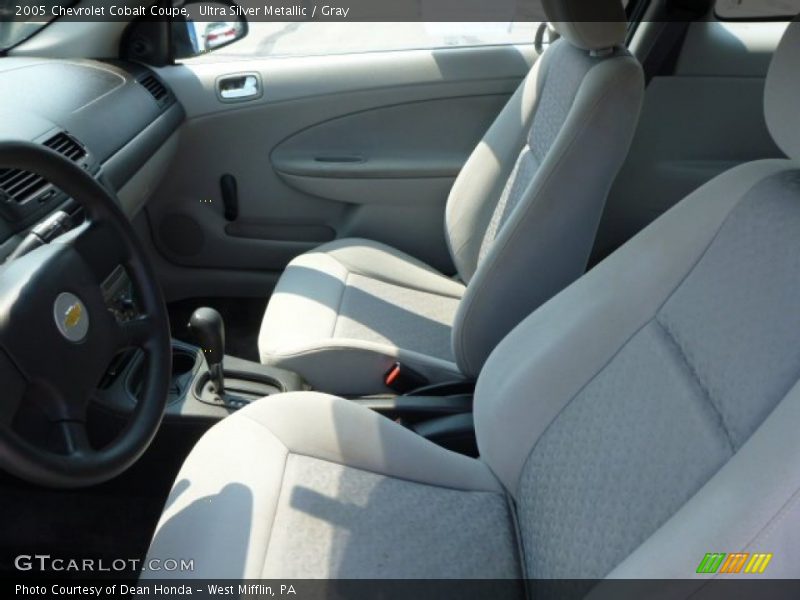 Ultra Silver Metallic / Gray 2005 Chevrolet Cobalt Coupe