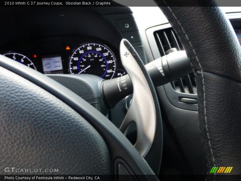 Obsidian Black / Graphite 2010 Infiniti G 37 Journey Coupe