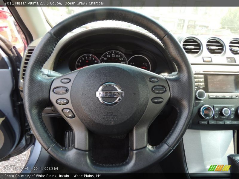 Ocean Gray / Charcoal 2011 Nissan Altima 2.5 S Coupe