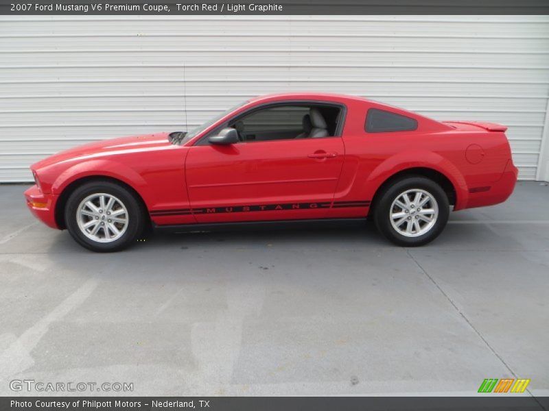  2007 Mustang V6 Premium Coupe Torch Red
