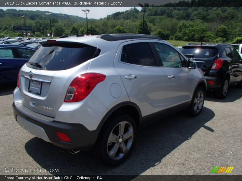 Quicksilver Metallic / Ebony 2013 Buick Encore Convenience AWD