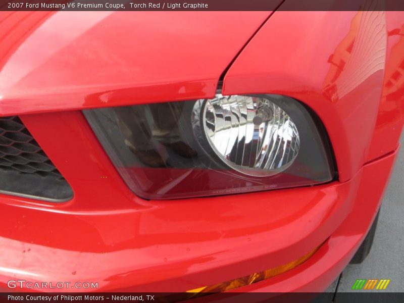 Torch Red / Light Graphite 2007 Ford Mustang V6 Premium Coupe