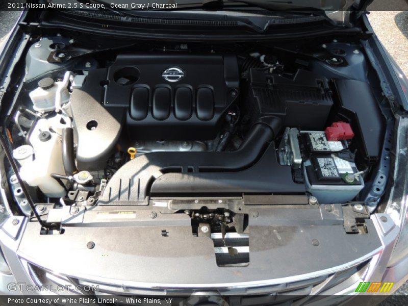 Ocean Gray / Charcoal 2011 Nissan Altima 2.5 S Coupe