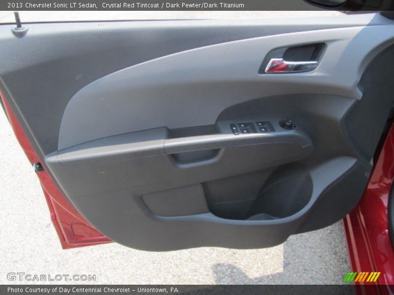 Crystal Red Tintcoat / Dark Pewter/Dark Titanium 2013 Chevrolet Sonic LT Sedan