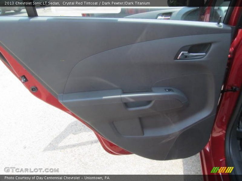 Crystal Red Tintcoat / Dark Pewter/Dark Titanium 2013 Chevrolet Sonic LT Sedan