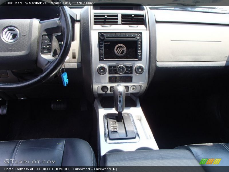 Black / Black 2008 Mercury Mariner V6 Premier 4WD