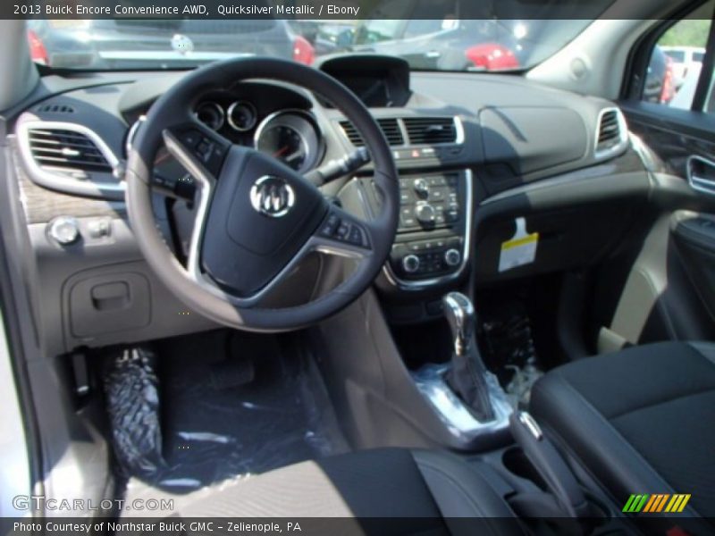 Quicksilver Metallic / Ebony 2013 Buick Encore Convenience AWD