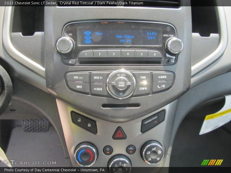 Crystal Red Tintcoat / Dark Pewter/Dark Titanium 2013 Chevrolet Sonic LT Sedan