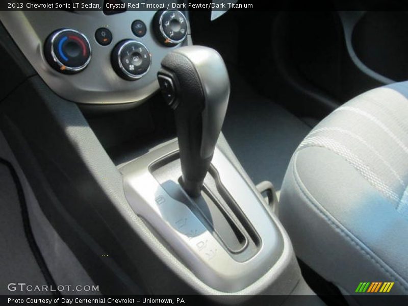 Crystal Red Tintcoat / Dark Pewter/Dark Titanium 2013 Chevrolet Sonic LT Sedan