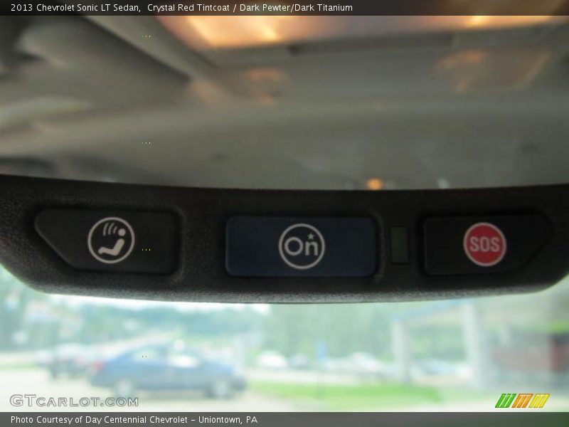 Crystal Red Tintcoat / Dark Pewter/Dark Titanium 2013 Chevrolet Sonic LT Sedan
