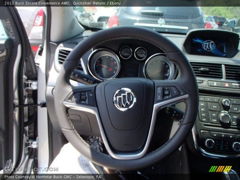 Quicksilver Metallic / Ebony 2013 Buick Encore Convenience AWD