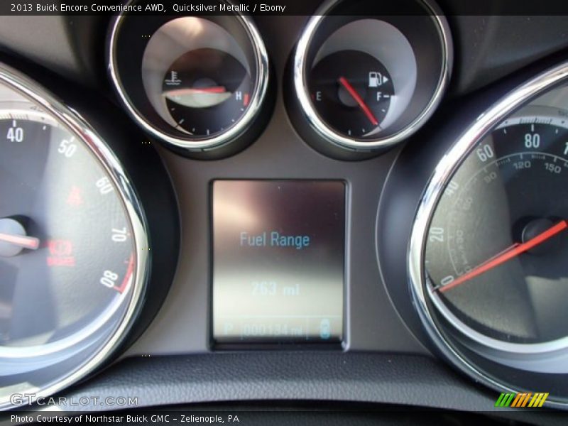 Quicksilver Metallic / Ebony 2013 Buick Encore Convenience AWD