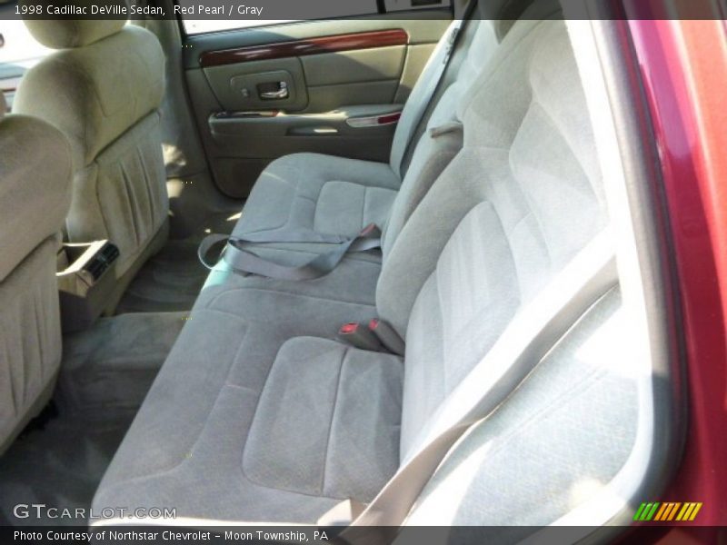 Red Pearl / Gray 1998 Cadillac DeVille Sedan
