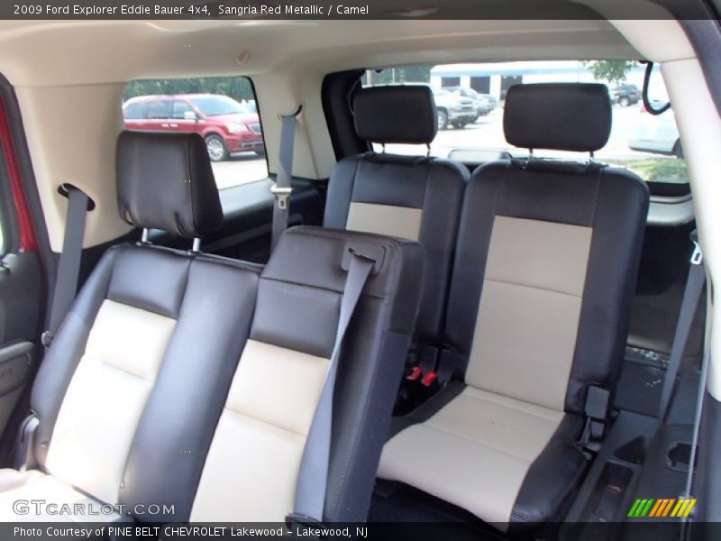 Sangria Red Metallic / Camel 2009 Ford Explorer Eddie Bauer 4x4