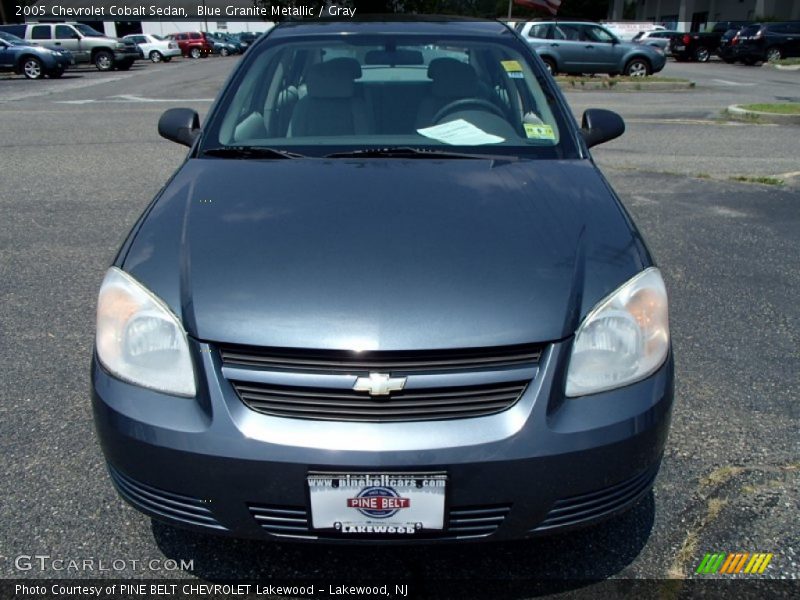 Blue Granite Metallic / Gray 2005 Chevrolet Cobalt Sedan