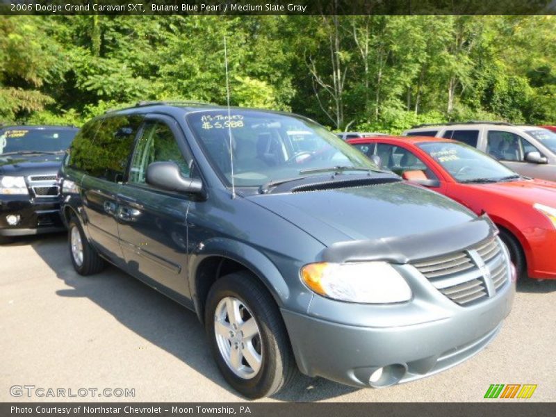 Butane Blue Pearl / Medium Slate Gray 2006 Dodge Grand Caravan SXT