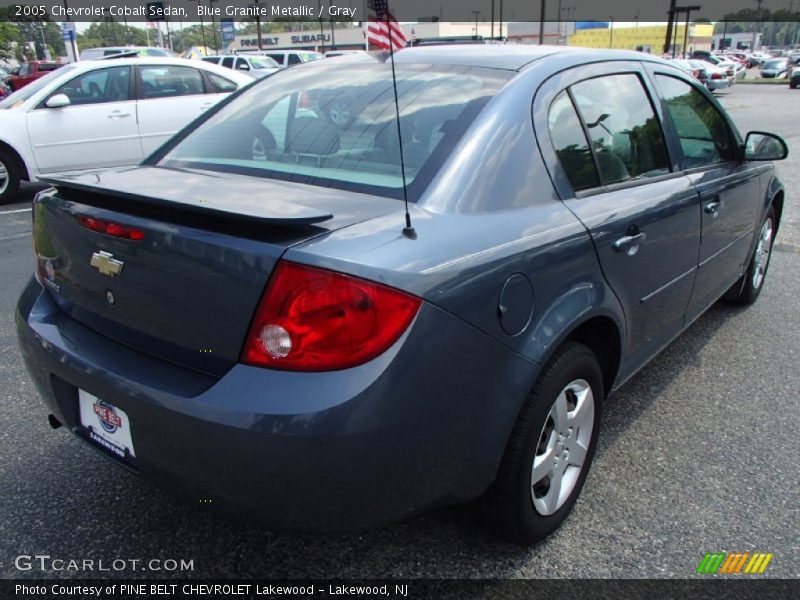 Blue Granite Metallic / Gray 2005 Chevrolet Cobalt Sedan