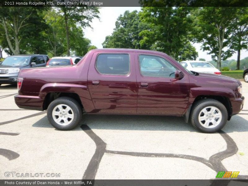  2013 Ridgeline RTS Dark Cherry Pearl