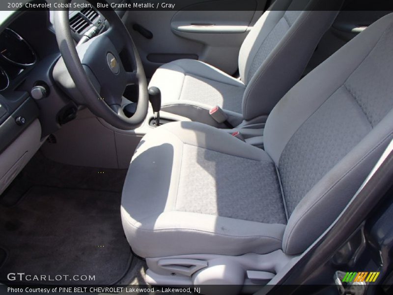 Blue Granite Metallic / Gray 2005 Chevrolet Cobalt Sedan