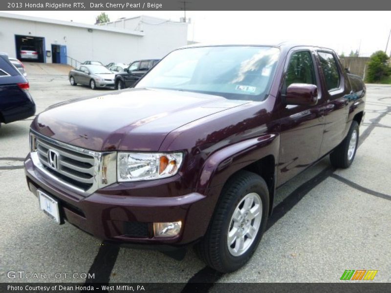 Front 3/4 View of 2013 Ridgeline RTS