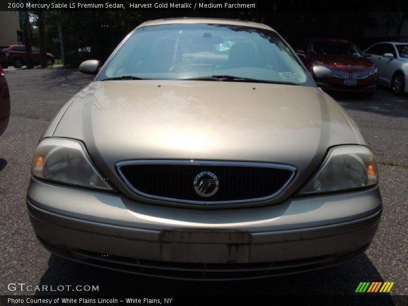 Harvest Gold Metallic / Medium Parchment 2000 Mercury Sable LS Premium Sedan