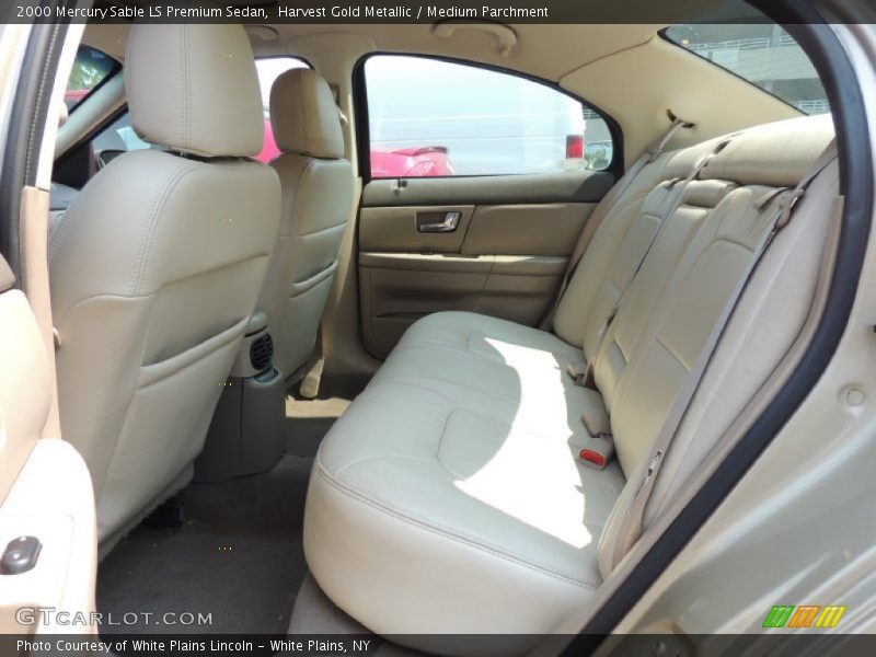 Harvest Gold Metallic / Medium Parchment 2000 Mercury Sable LS Premium Sedan