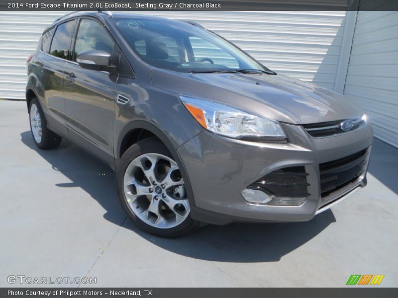 Front 3/4 View of 2014 Escape Titanium 2.0L EcoBoost