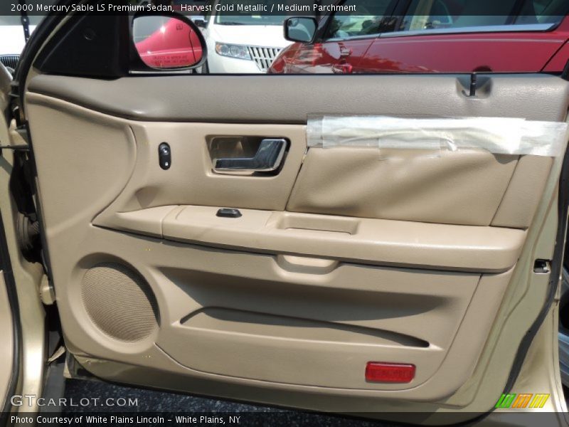 Harvest Gold Metallic / Medium Parchment 2000 Mercury Sable LS Premium Sedan