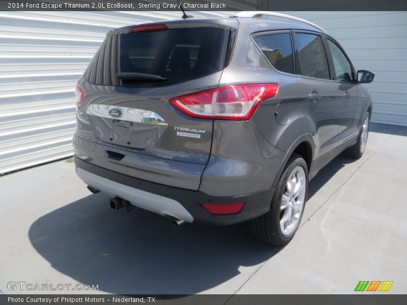 Sterling Gray / Charcoal Black 2014 Ford Escape Titanium 2.0L EcoBoost