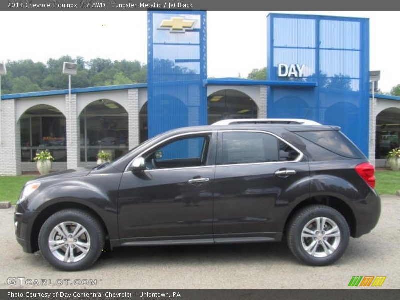 Tungsten Metallic / Jet Black 2013 Chevrolet Equinox LTZ AWD