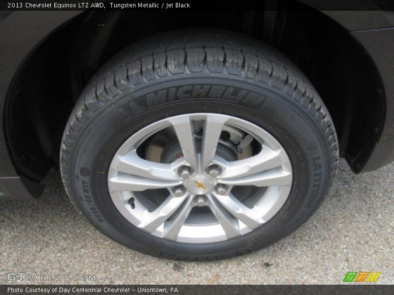 Tungsten Metallic / Jet Black 2013 Chevrolet Equinox LTZ AWD