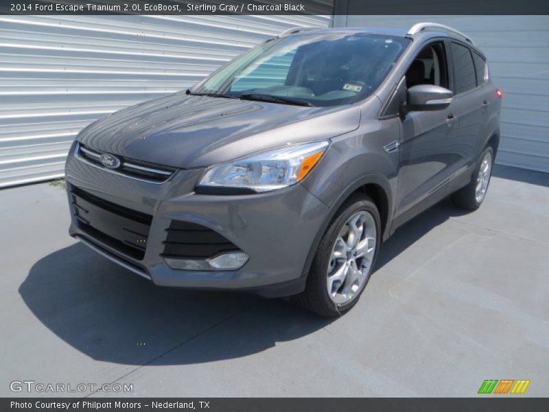 Front 3/4 View of 2014 Escape Titanium 2.0L EcoBoost
