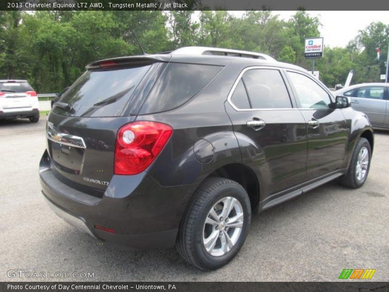 Tungsten Metallic / Jet Black 2013 Chevrolet Equinox LTZ AWD