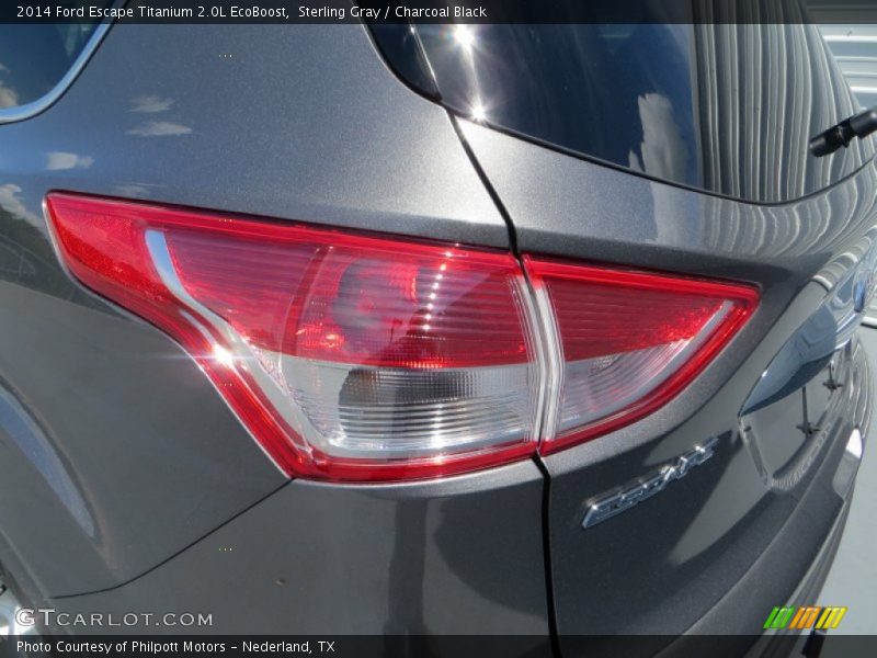 Sterling Gray / Charcoal Black 2014 Ford Escape Titanium 2.0L EcoBoost