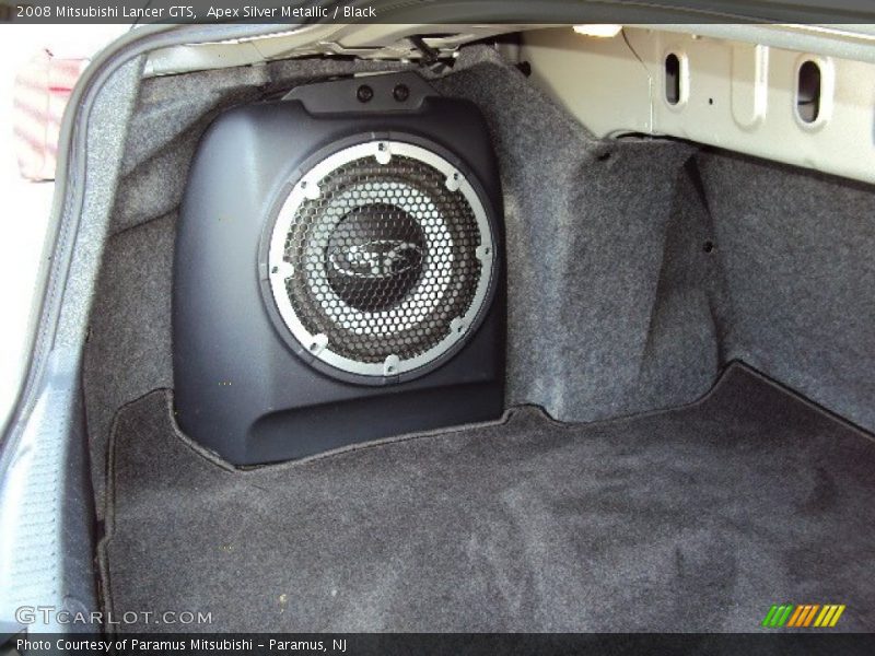 Apex Silver Metallic / Black 2008 Mitsubishi Lancer GTS