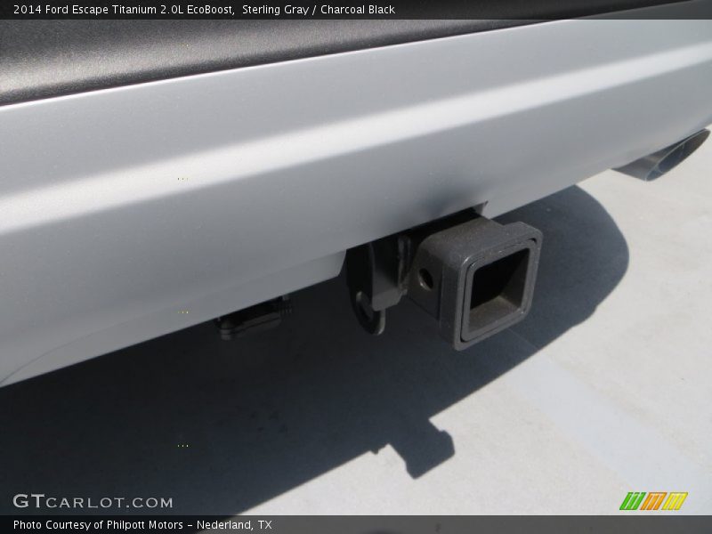 Sterling Gray / Charcoal Black 2014 Ford Escape Titanium 2.0L EcoBoost