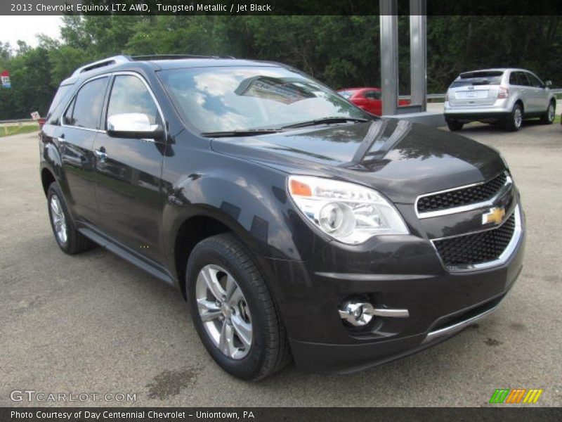 Tungsten Metallic / Jet Black 2013 Chevrolet Equinox LTZ AWD