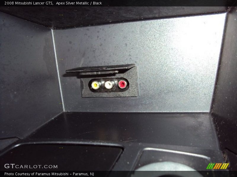 Apex Silver Metallic / Black 2008 Mitsubishi Lancer GTS