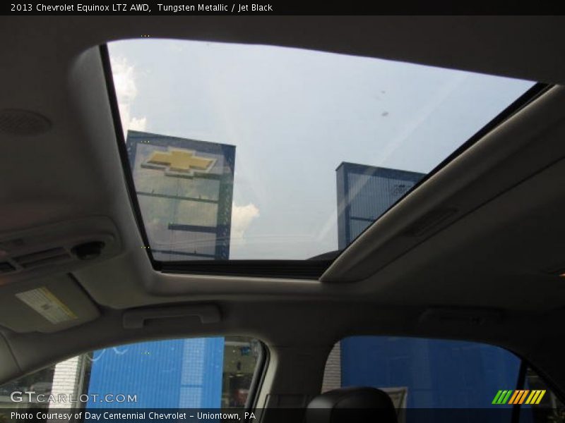 Tungsten Metallic / Jet Black 2013 Chevrolet Equinox LTZ AWD