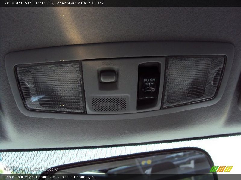 Apex Silver Metallic / Black 2008 Mitsubishi Lancer GTS