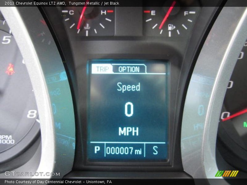 Tungsten Metallic / Jet Black 2013 Chevrolet Equinox LTZ AWD