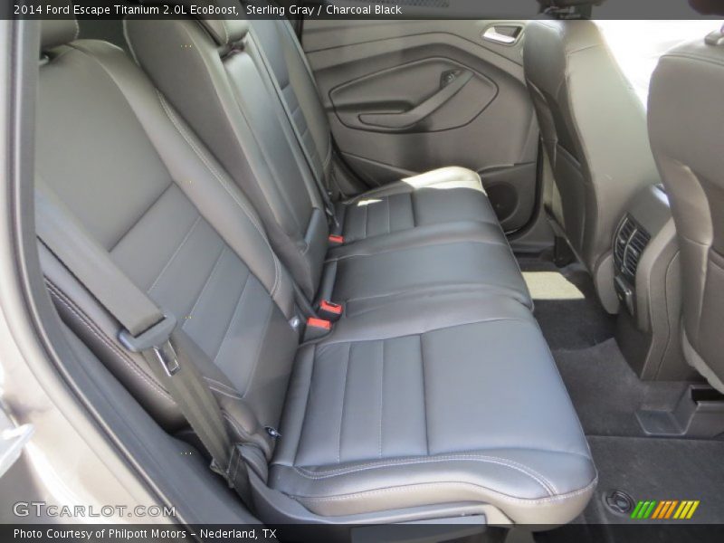 Sterling Gray / Charcoal Black 2014 Ford Escape Titanium 2.0L EcoBoost